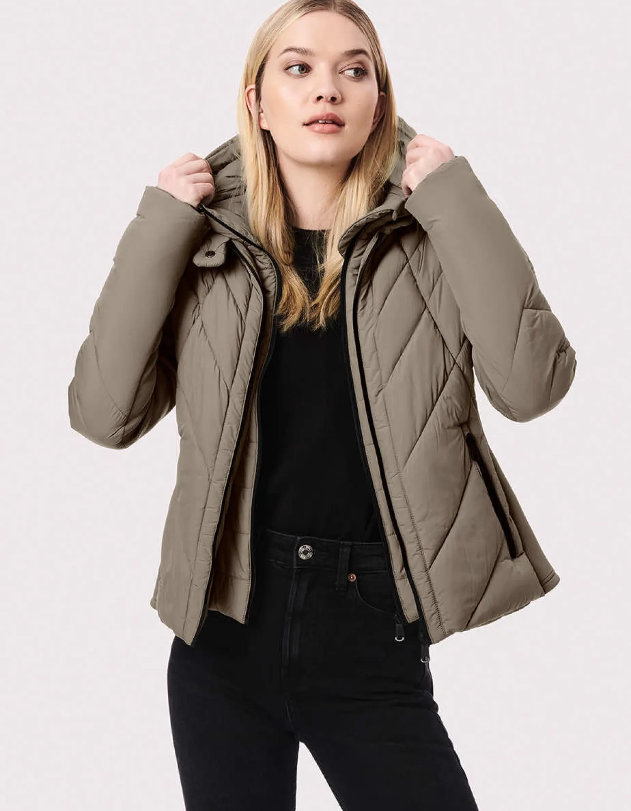 Bernardo Fashions Active Double Puffer Jacket Ii>Women Jackets