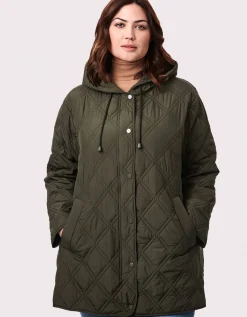 Bernardo Fashions Arboretum Relaxed Puffer Jacket - Curve>Women Jackets