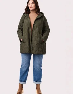 Bernardo Fashions Arboretum Relaxed Puffer Jacket - Curve>Women Jackets