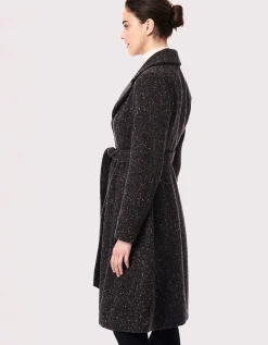 Bernardo Fashions Barcelona Belted Coat>Women Wool