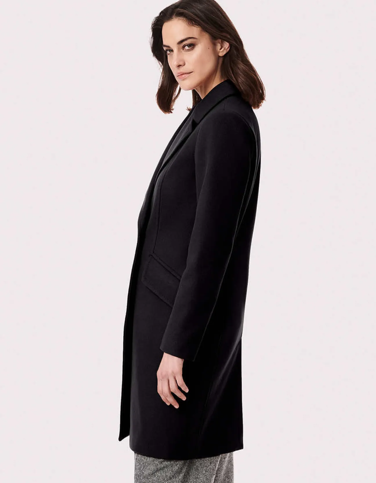 Bernardo Fashions Bond Street Business Coat>Women Wool