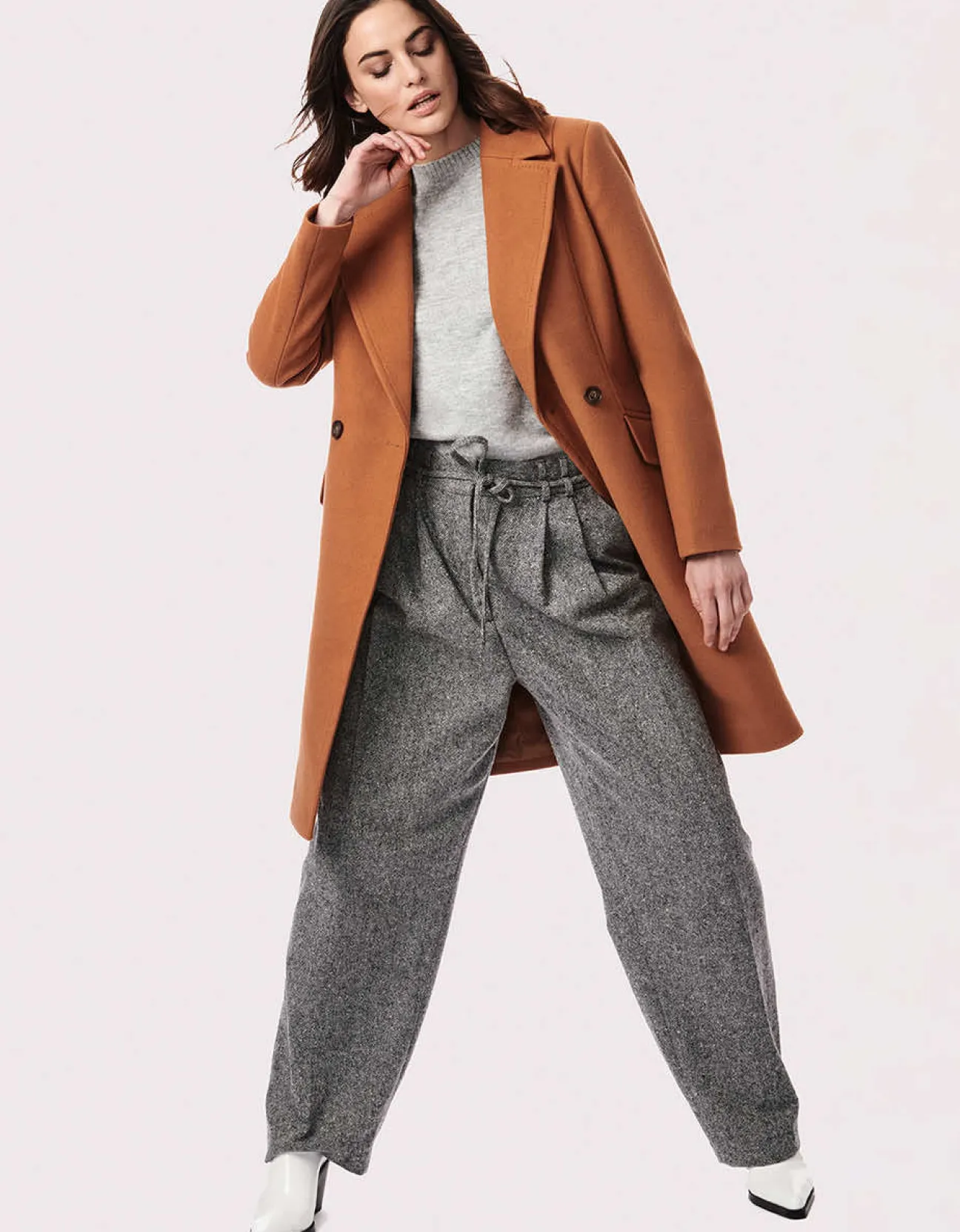 Bernardo Fashions Bond Street Business Coat>Women Wool