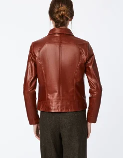 Bernardo Fashions Boston Common Leather Jacket>Women Leather