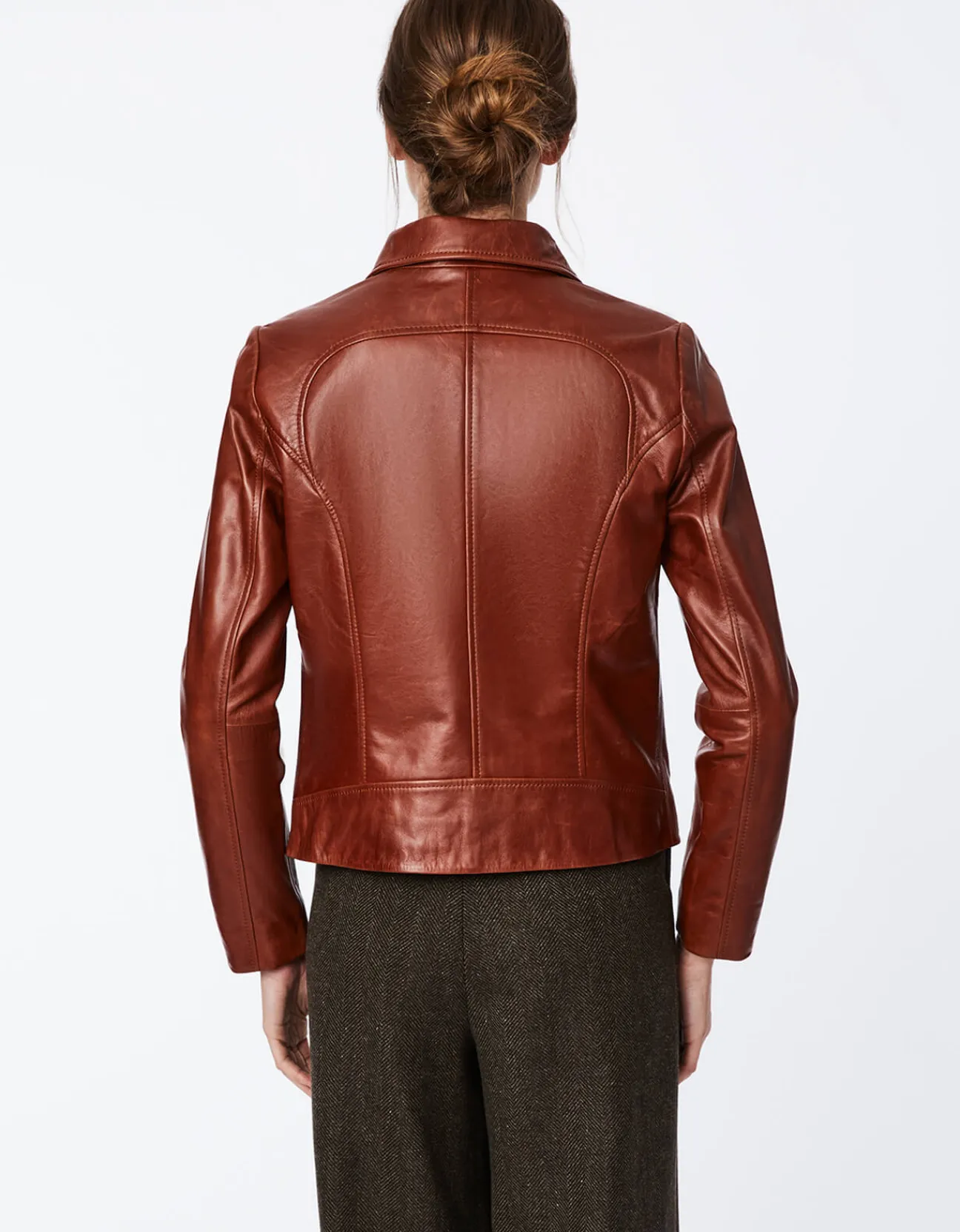 Bernardo Fashions Boston Common Leather Jacket>Women Leather