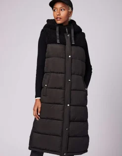 Bernardo Fashions Breckenridge Long Puffer Vest>Women Vests