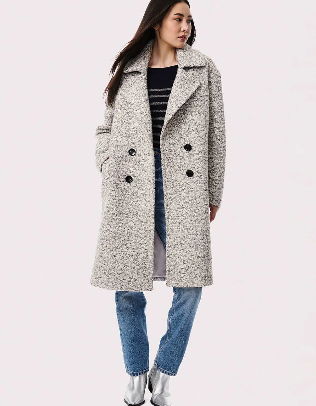Bernardo Fashions Cafe Classic Wool Coat>Women Wool