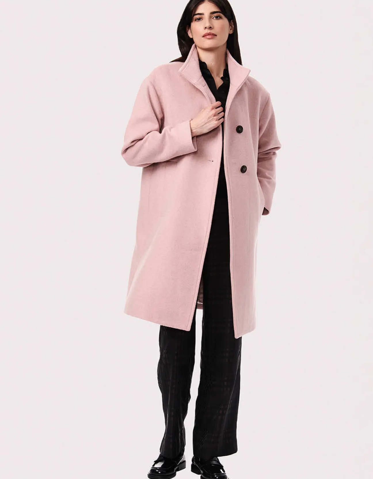 Bernardo Fashions Camelot Wool Coat>Women Wool