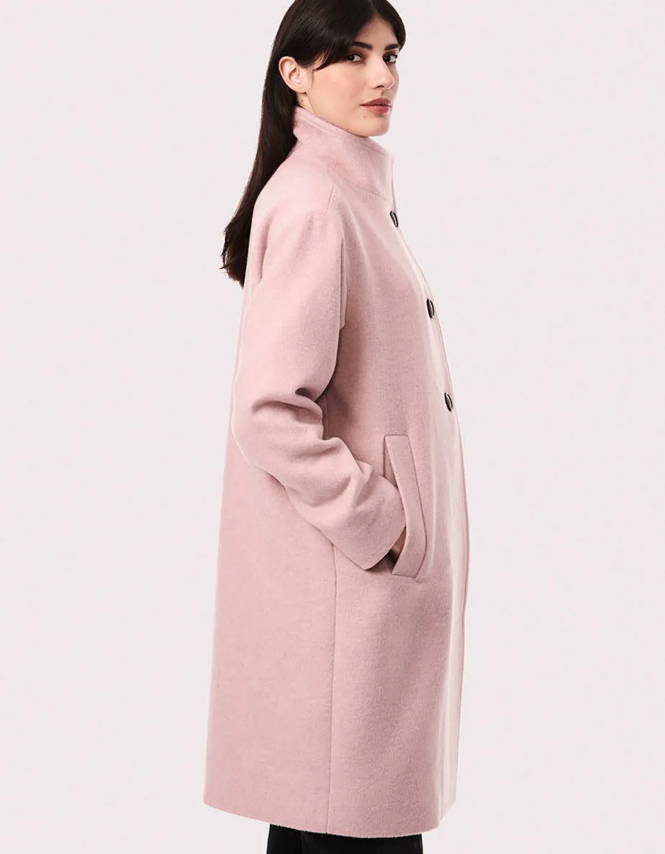 Bernardo Fashions Camelot Wool Coat>Women Wool