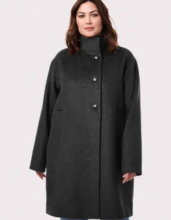 Bernardo Fashions Camelot Wool Coat - Curve>Women Wool