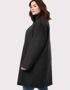Bernardo Fashions Camelot Wool Coat - Curve>Women Wool