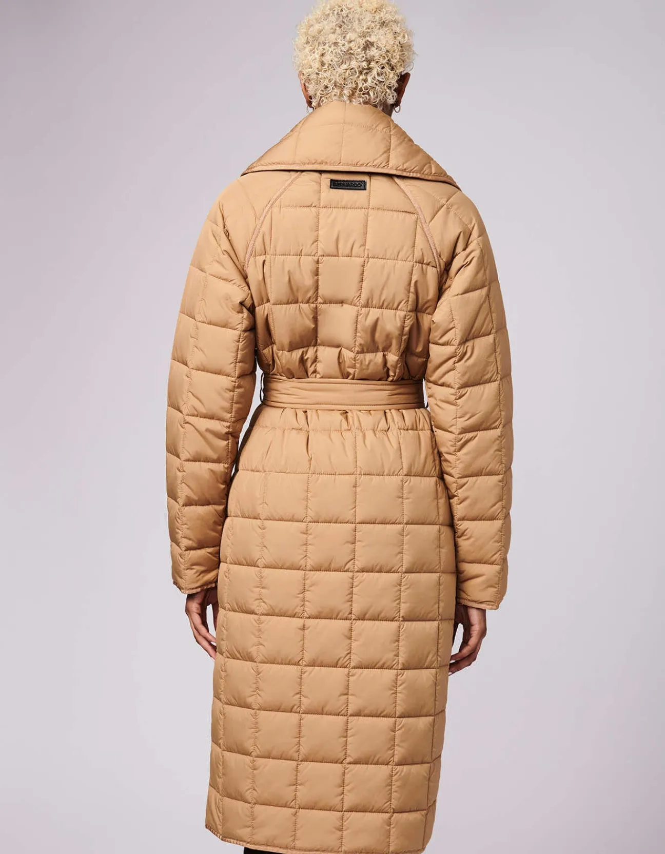 Bernardo Fashions Charleston Long Puffer Coat>Women Long Coats