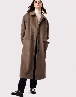 Bernardo Fashions Chateau Chic Long Wool Coat>Women Wool