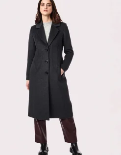 Bernardo Fashions City Chic Long Wool Coat>Women Wool