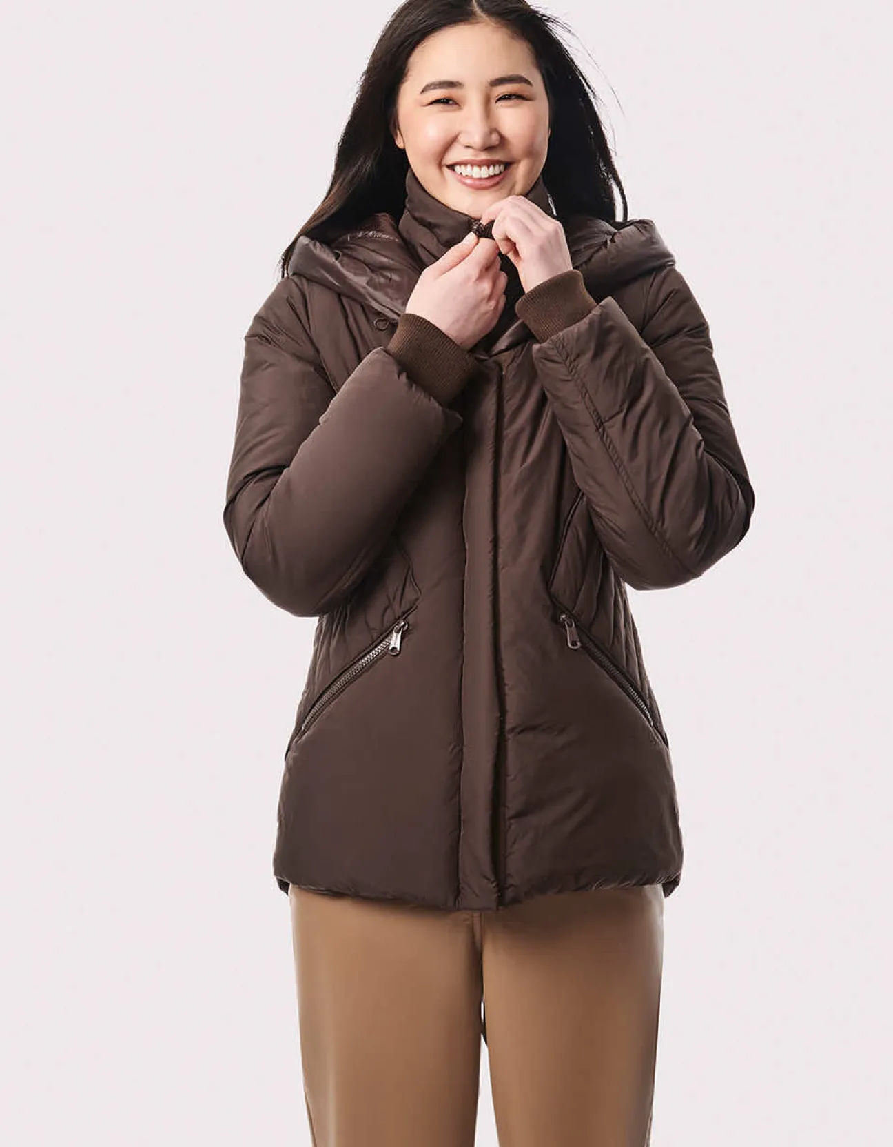 Bernardo Fashions Coastal Casual Puffer Jacket>Women Heavy Winter Coats