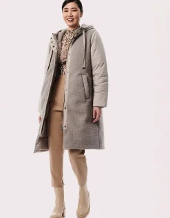 Bernardo Fashions Creative Combo Vegan Fur Puffer Walker>Women Vegan Fur