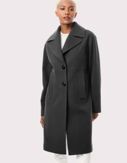 Bernardo Fashions Desk To Dinner Wool Coat>Women Wool
