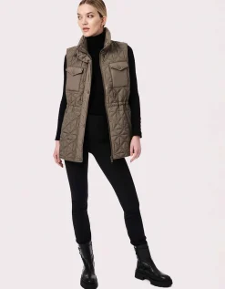 Bernardo Fashions Glamp Utility Puffer Vest>Women Vests
