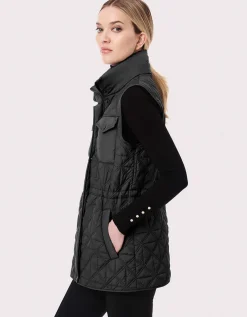Bernardo Fashions Glamp Utility Puffer Vest>Women Vests