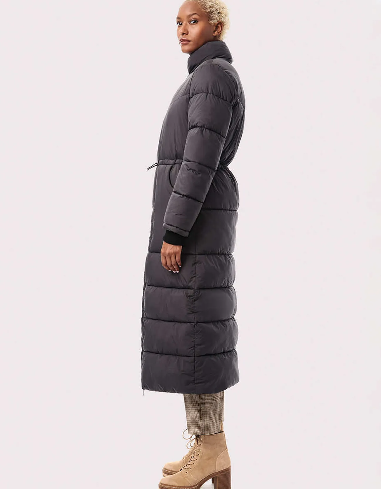 Bernardo Fashions Great Outdoors Long Puffer Coat>Women Long Coats