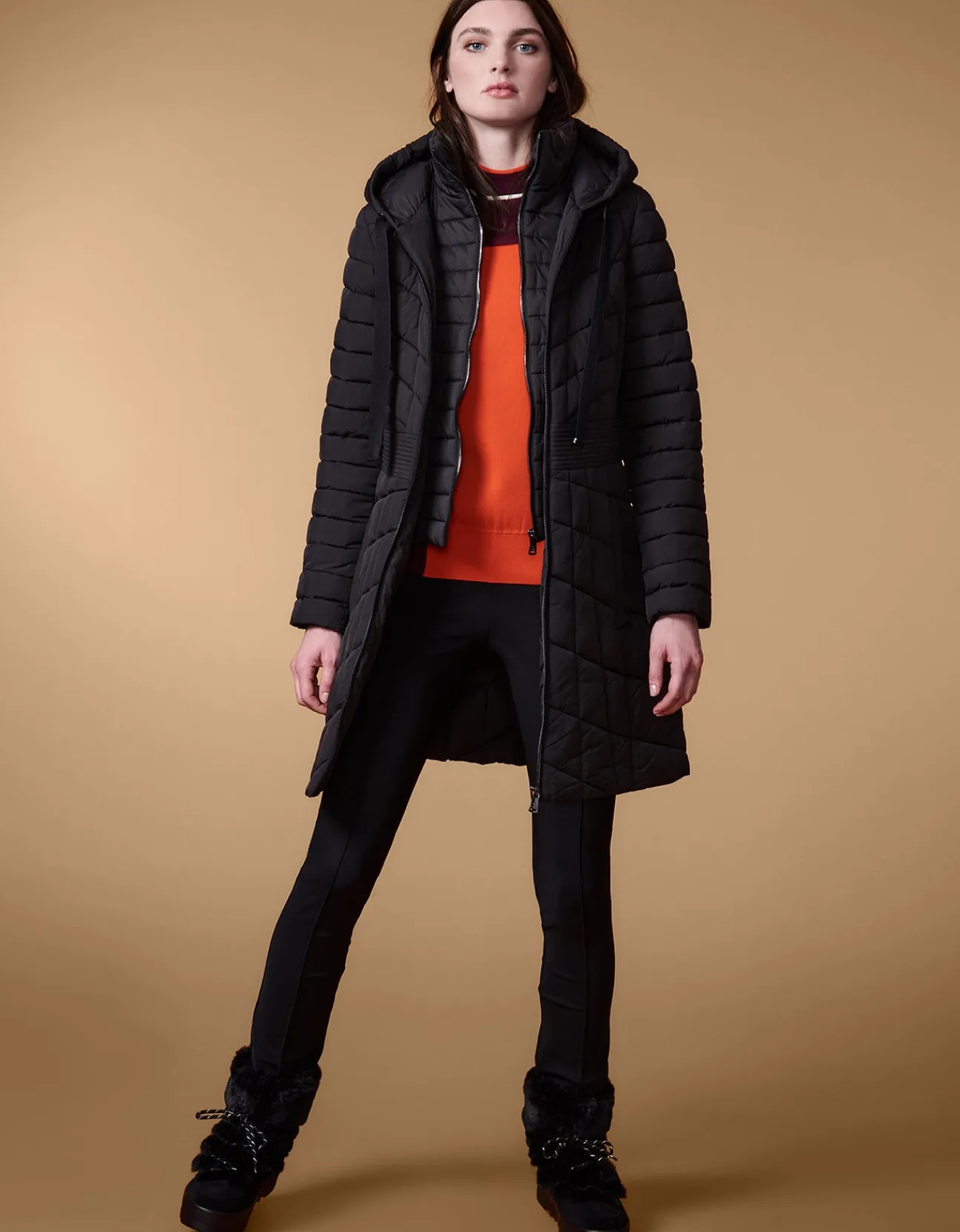 Bernardo Fashions Latitude Flare Double Up Puffer>Women Walkers