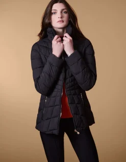 Bernardo Fashions Latitude Flare Short Puffer Jacket>Women Jackets