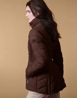 Bernardo Fashions Latitude Flare Short Puffer Jacket>Women Jackets