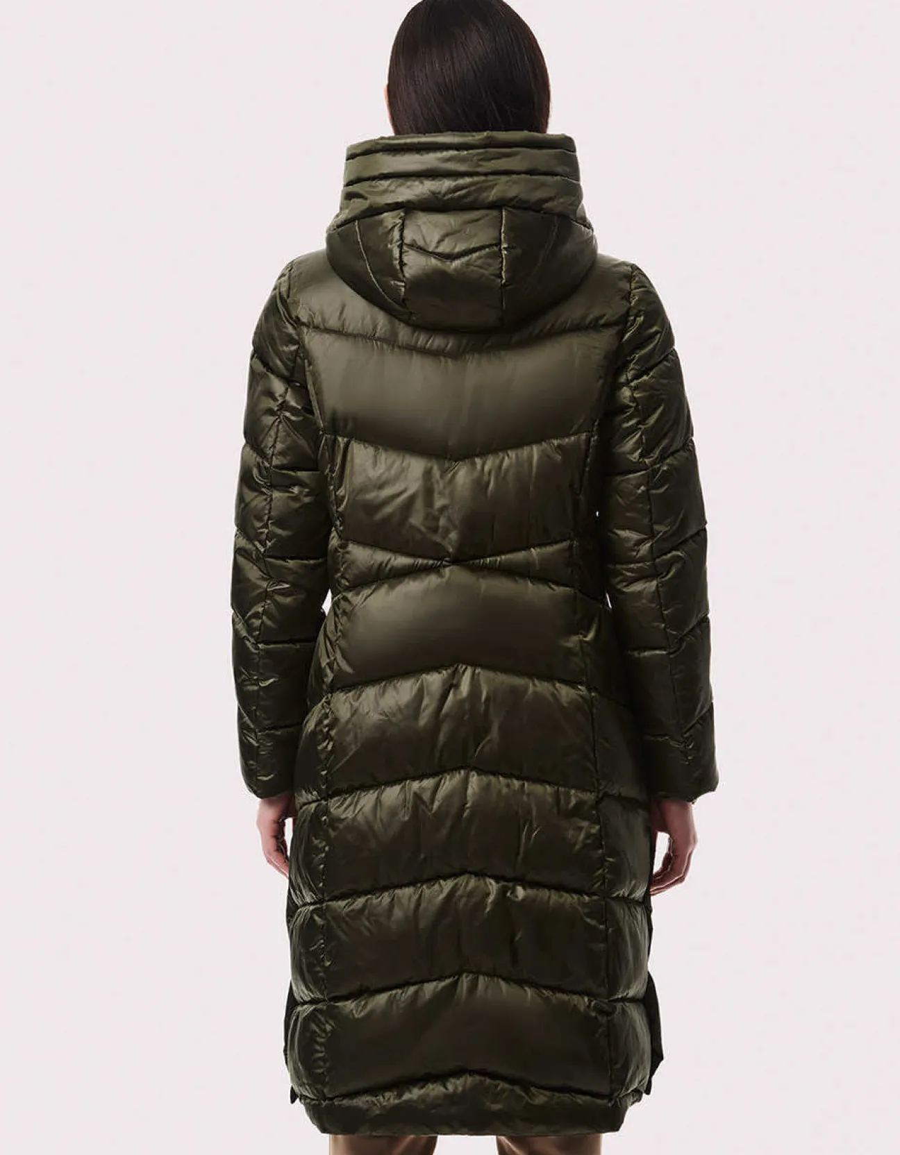 Bernardo Fashions Manhattan Matte Long Puffer Coat>Women Long Coats