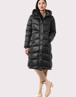 Bernardo Fashions Manhattan Matte Long Puffer Coat>Women Long Coats