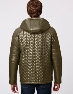 Bernardo Fashions Men'S City Hooded Puffer Jacket>Men Men