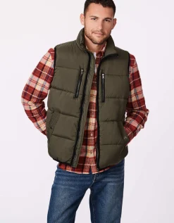 Bernardo Fashions Men'S Cool Warm Puffer Vest>Men Men