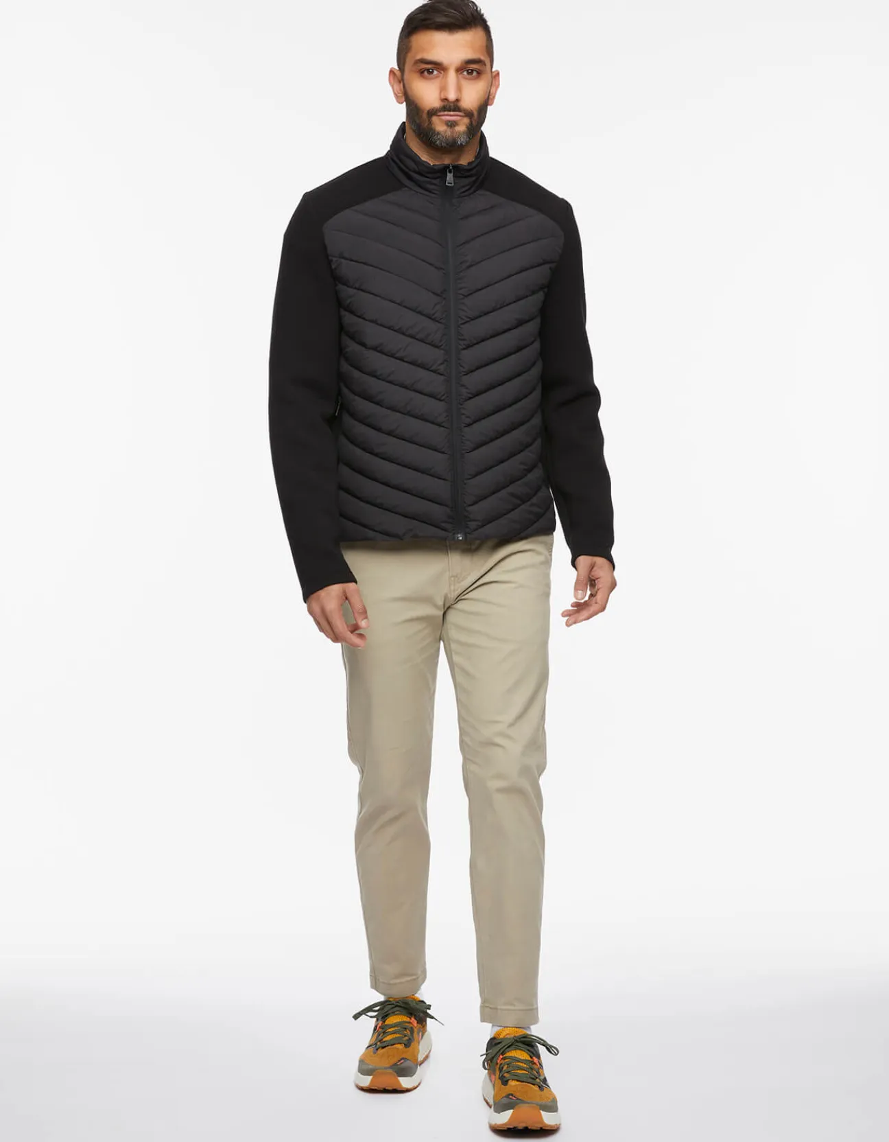 Bernardo Fashions Men'S Modern Neoprene Puffer Jacket>Men Men