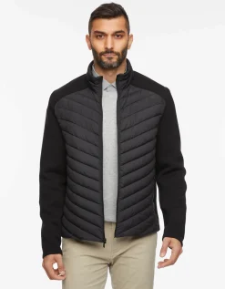 Bernardo Fashions Men'S Modern Neoprene Puffer Jacket>Men Men