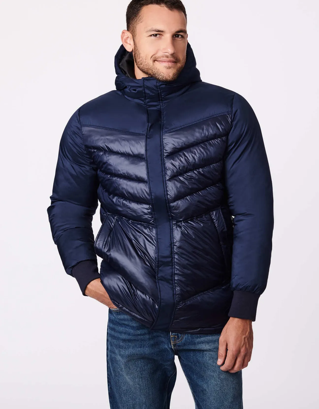 Bernardo Fashions Men'S Ski Chalet Puffer Jacket>Men Men