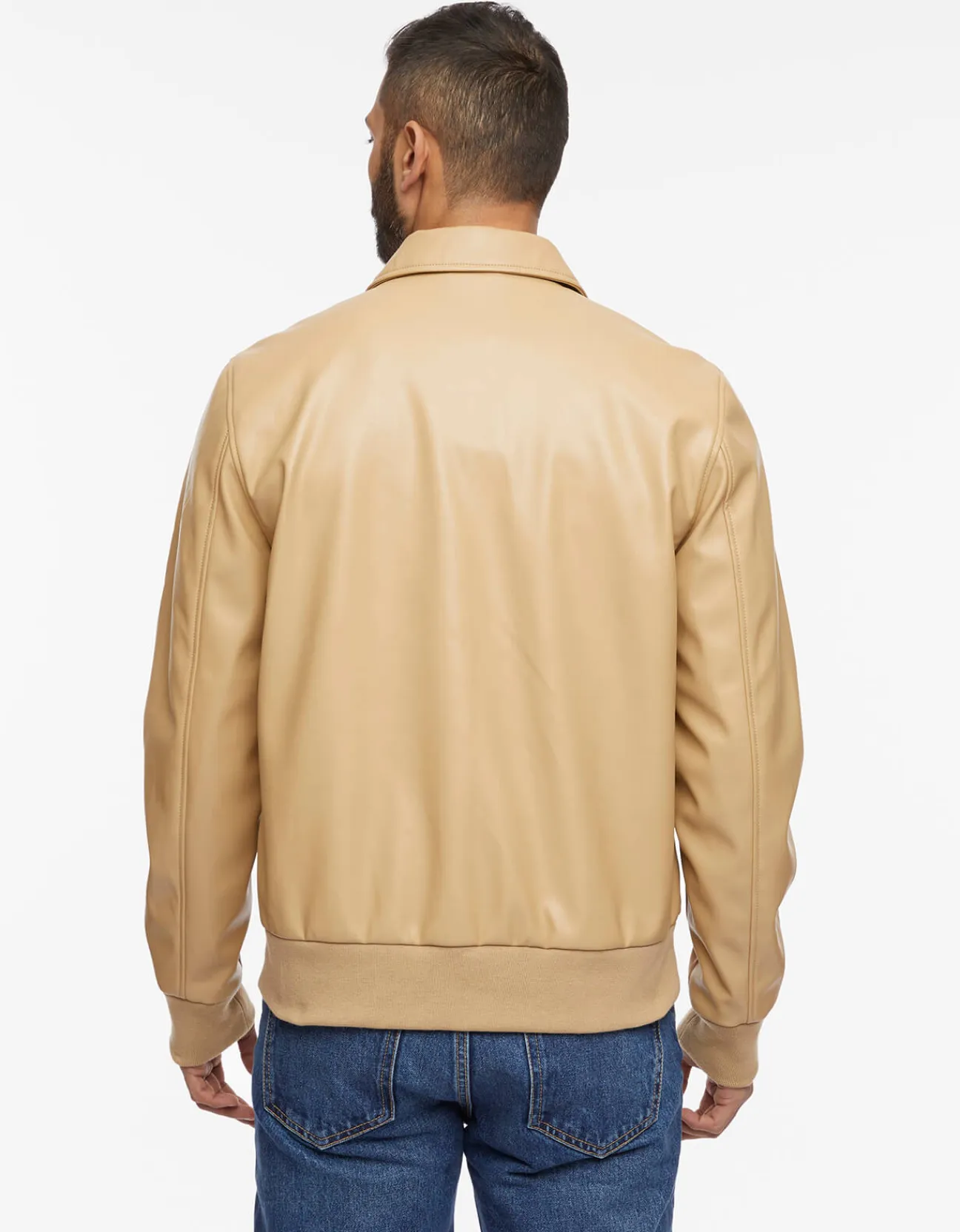 Bernardo Fashions Men'S Vegan Leather Jacket>Men Men
