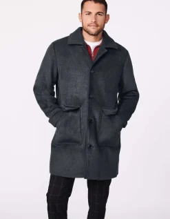 Bernardo Fashions Men'S Work-To-Weekend Wool Coat>Men Men