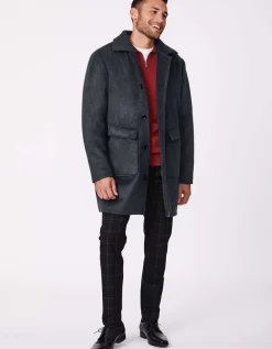 Bernardo Fashions Men'S Work-To-Weekend Wool Coat>Men Men