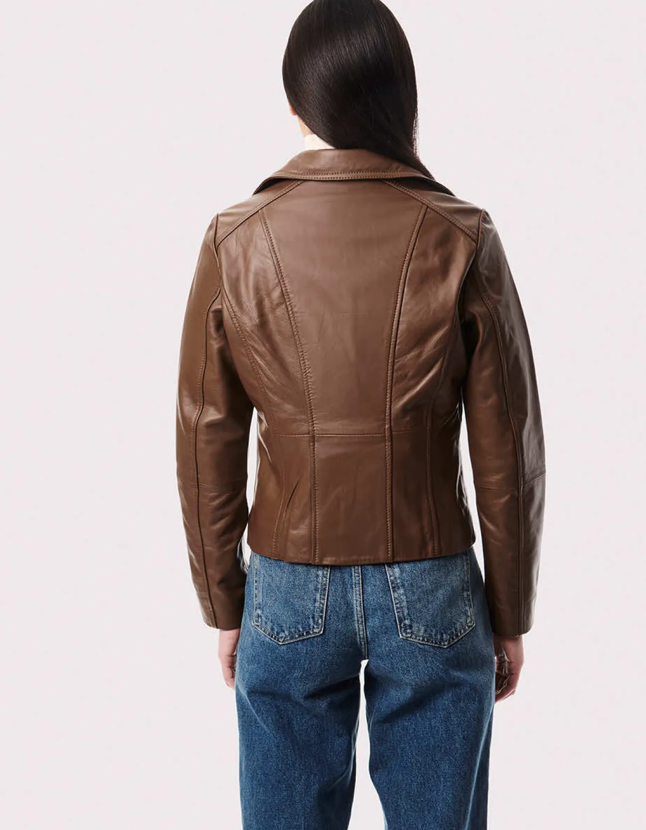 Bernardo Fashions Moto City Genuine Leather Jacket>Women Leather