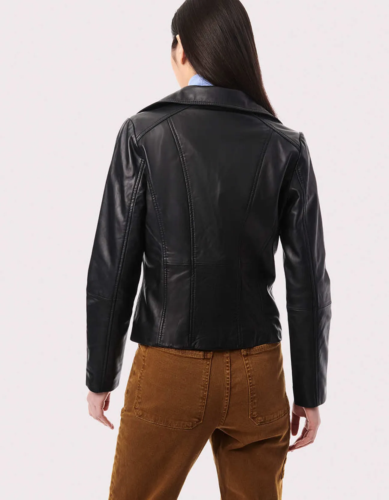 Bernardo Fashions Moto City Genuine Leather Jacket>Women Leather