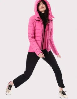 Bernardo Fashions Neo Active Double Up Hooded Puffer>Women Performance