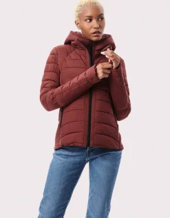 Bernardo Fashions Neo Active Double Up Hooded Puffer>Women Performance