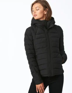 Bernardo Fashions Neo Active Double Up Hooded Puffer>Women Performance