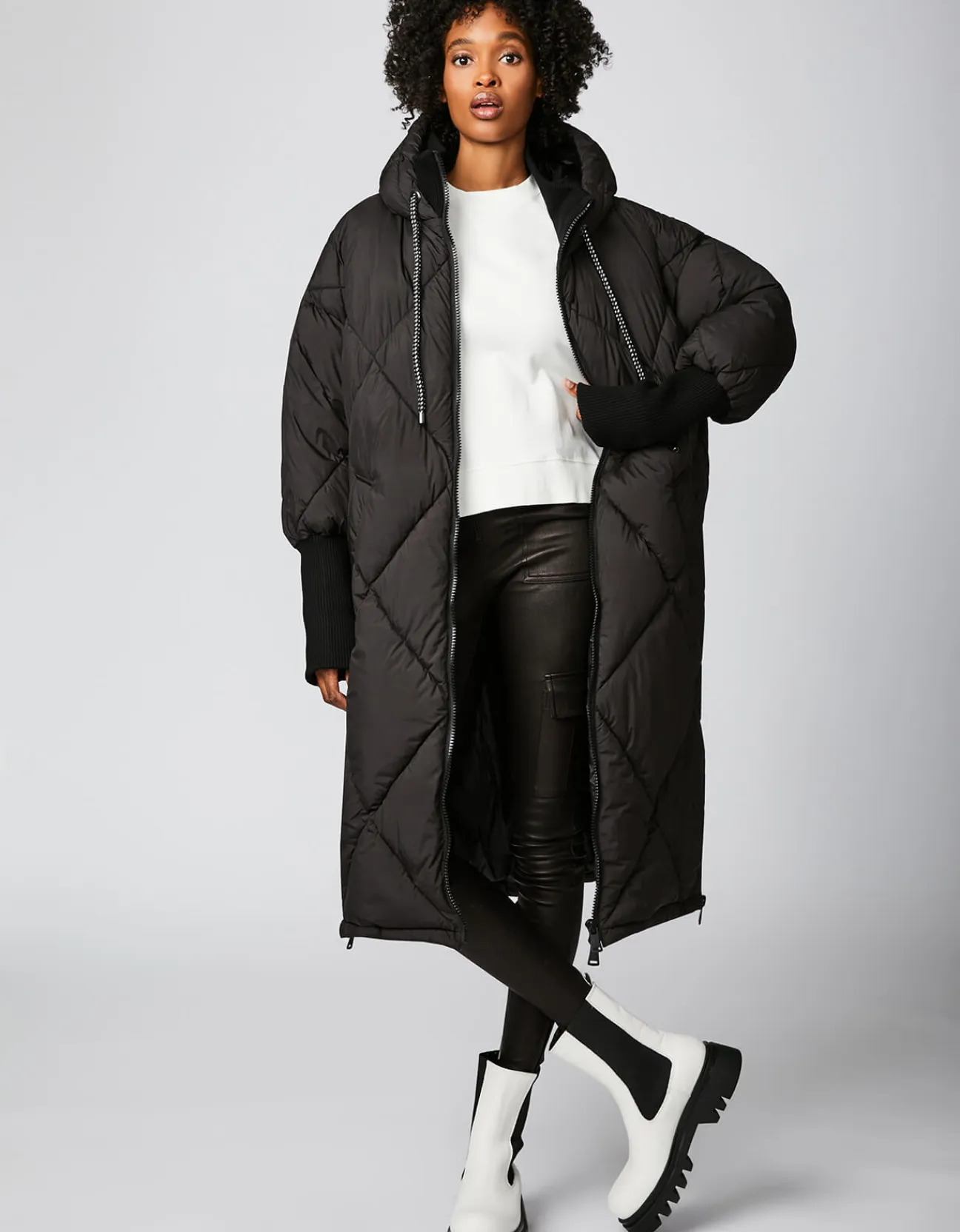 Bernardo Fashions Oversized Sleeping Bag Coat>Women Heavy Winter Coats