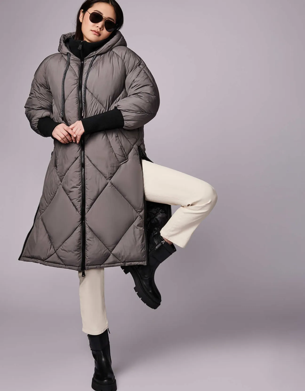 Bernardo Fashions Sleeping Bag Coat>Women Long Coats