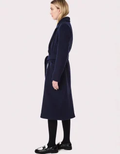 Bernardo Fashions Soho Belted Wool Coat>Women Wool