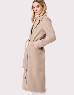 Bernardo Fashions Soho Belted Wool Coat>Women Wool
