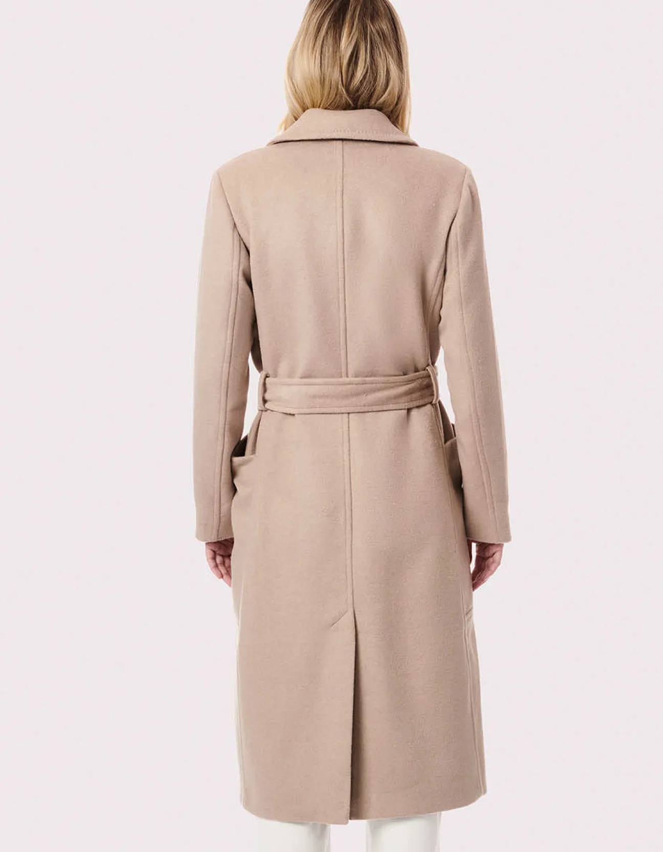 Bernardo Fashions Soho Belted Wool Coat>Women Wool
