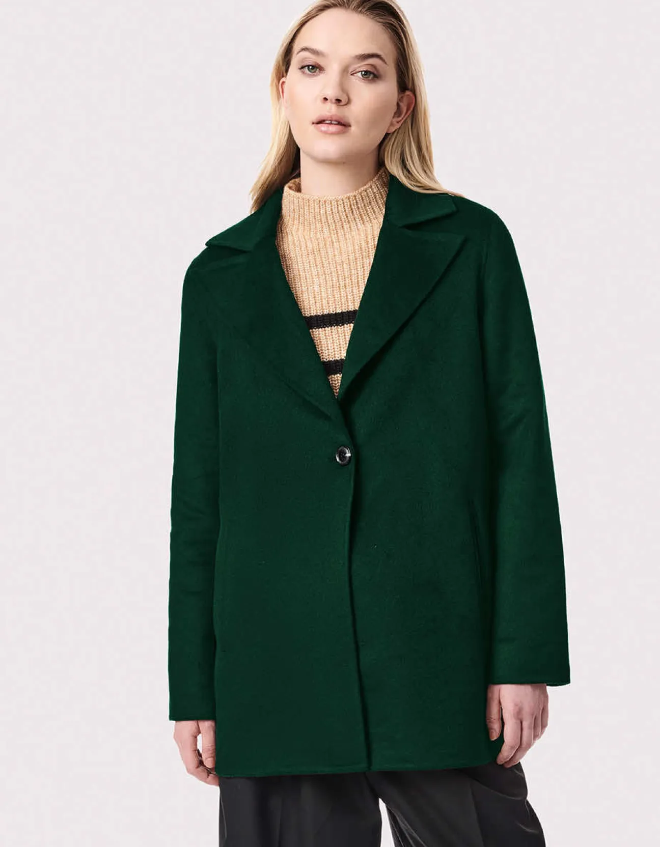 Bernardo Fashions Soho Sidewalks Easy Jacket>Women Wool