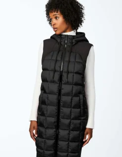 Bernardo Fashions Square Hooded Puffer Vest>Women Vests