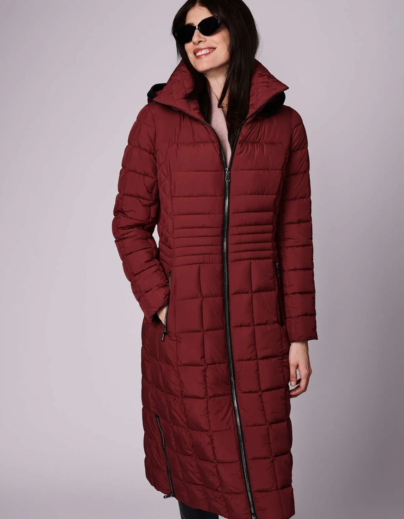 Bernardo Fashions St. Moritz Long Puffer Coat>Women Long Coats