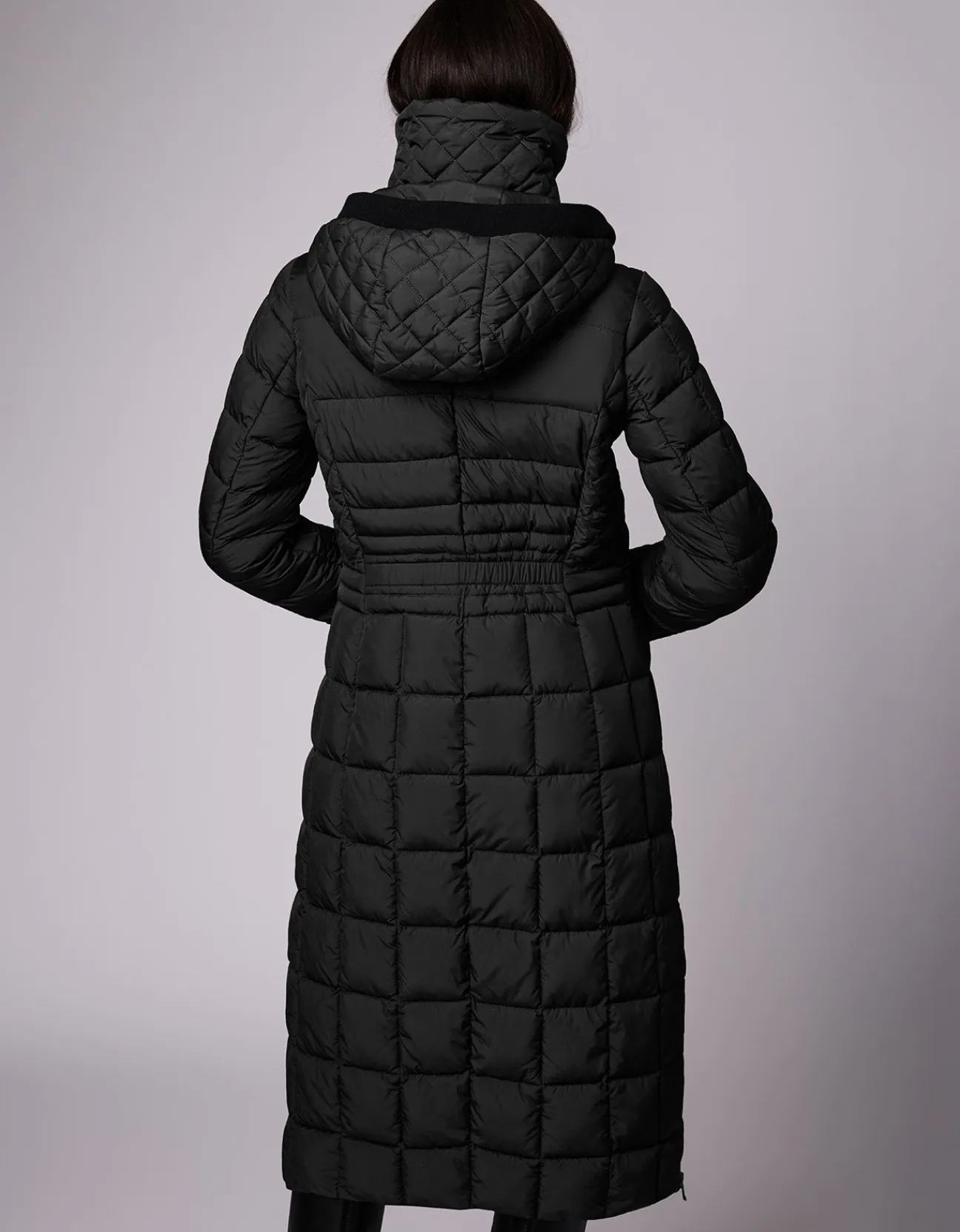 Bernardo Fashions St. Moritz Long Puffer Coat>Women Long Coats